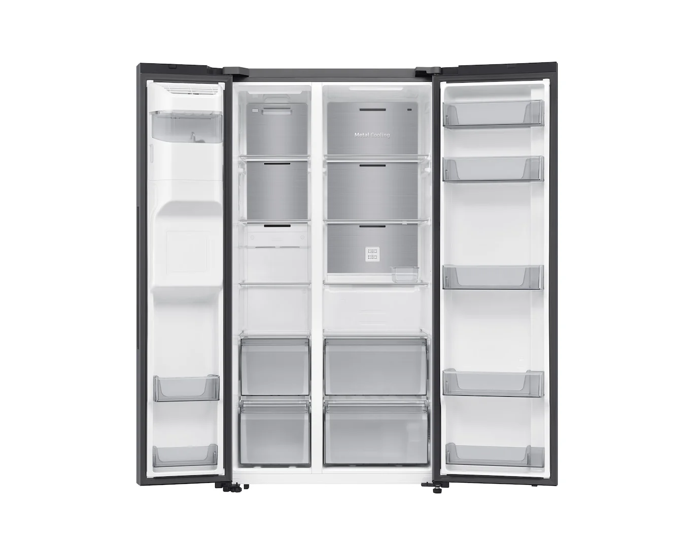 Samsung Bespoke AI Side-by-Side Refrigerator AI Energy Mode 635L RS70F64K1TAE - Image 2