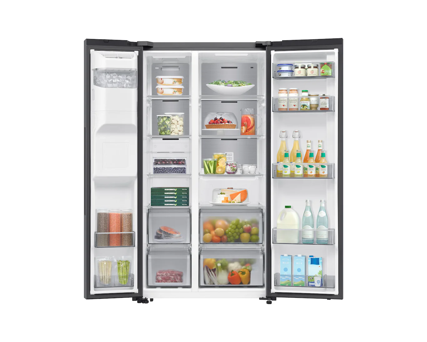 Samsung Bespoke AI Side-by-Side Refrigerator AI Energy Mode 635L RS70F64K1TAE - Image 3