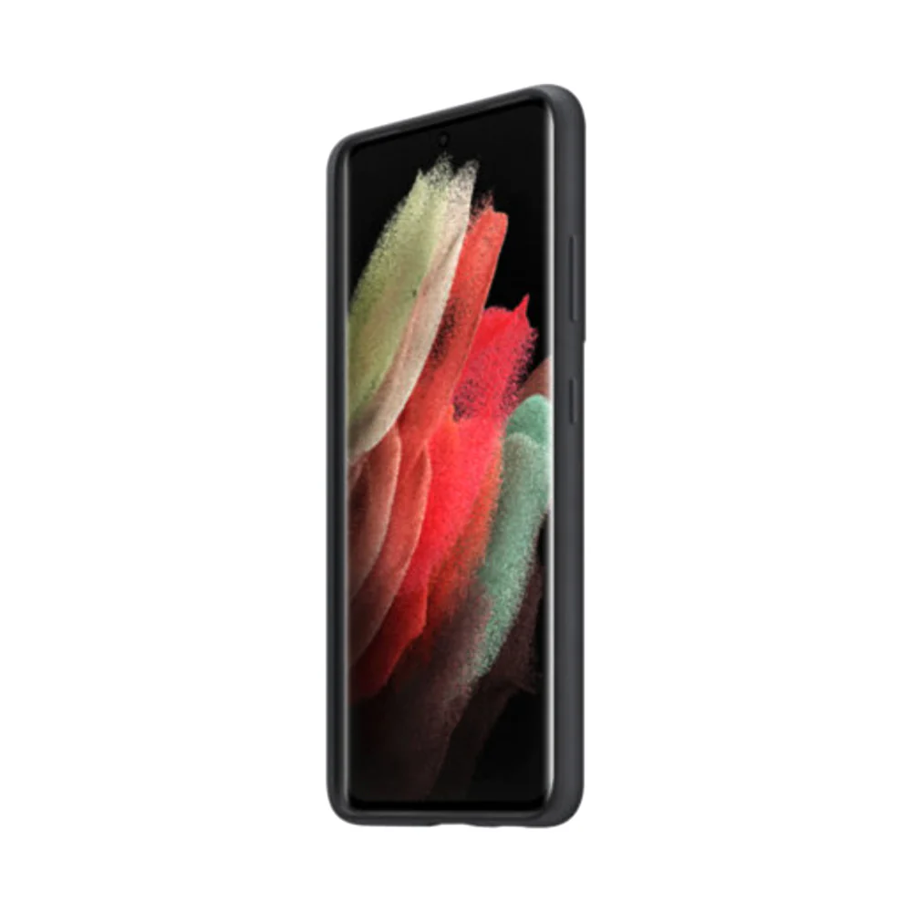 Samsung Silicone Cover with S-Pen for Galaxy S21 Ultra Black - Image 3
