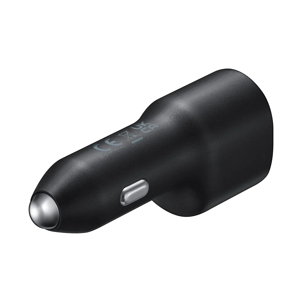 Samsung Super Fast Dual Car Charger Black - Image 4