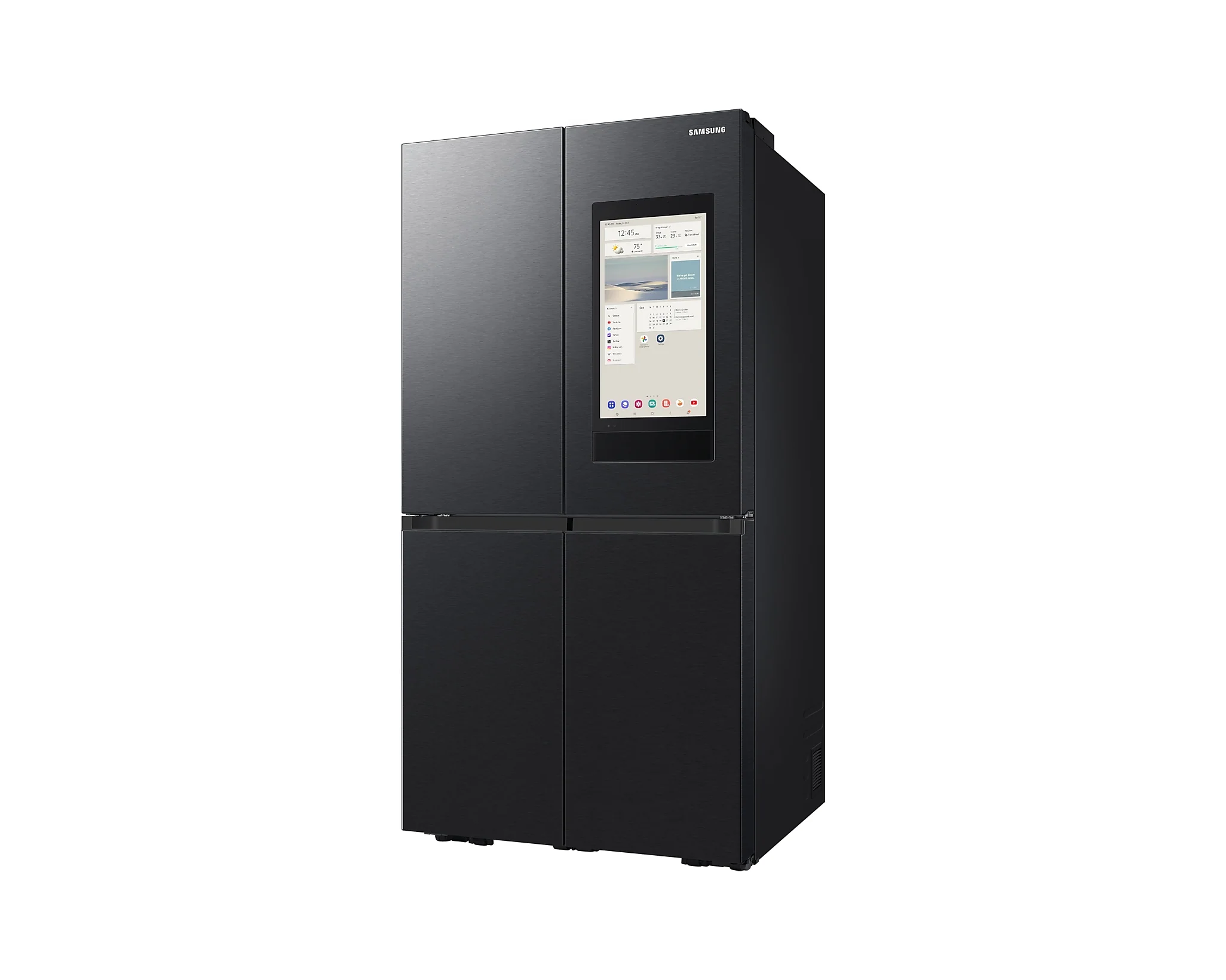Samsung French Door Refrigerator with 21.5-inch Family Hub702L Black, RF71DG9H0EB1AE - Image 3