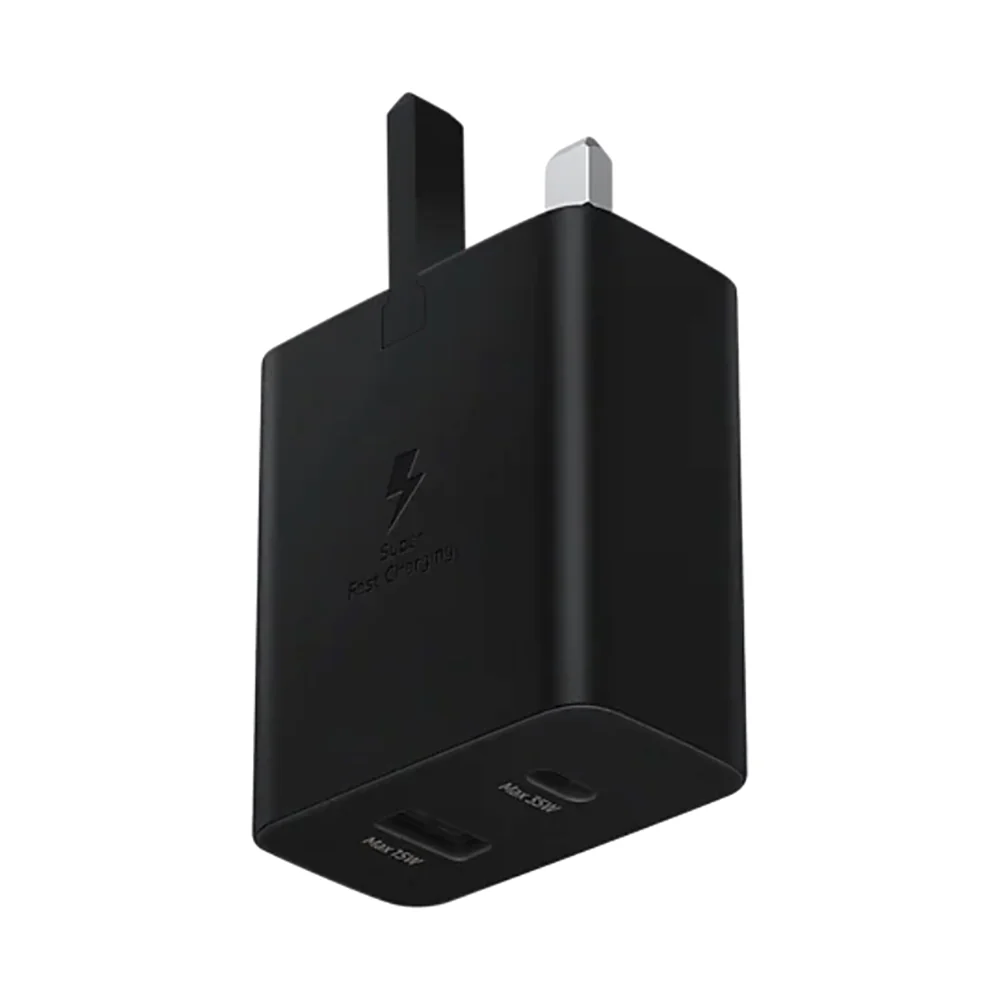 Samsung USB-C Duo Travel Adapter 35W Black - Image 2