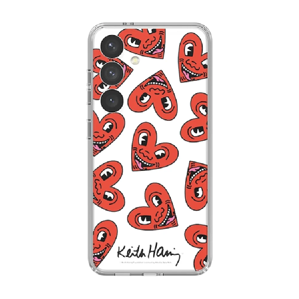 Samsung Keith Haring Heart Interactive Card for Galaxy S24 Red - Image 4