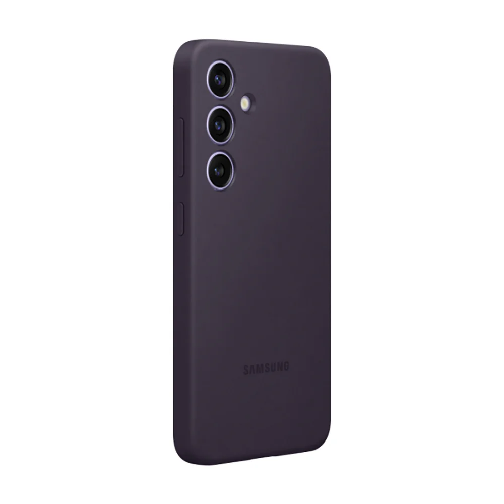Silicone Case Cover for Samsung Galaxy S24 Dark Violet - Image 7