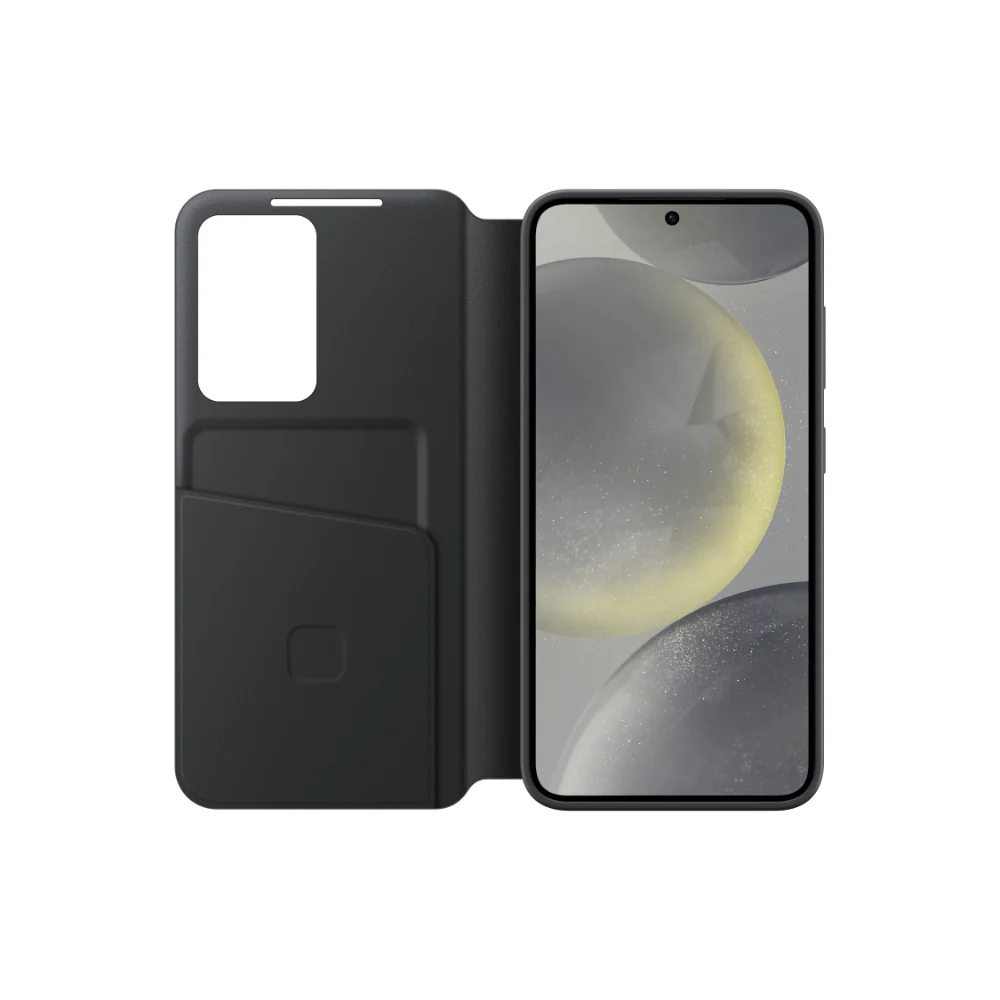 Smart View Wallet Case for Samsung Galaxy S24 Black - Image 3