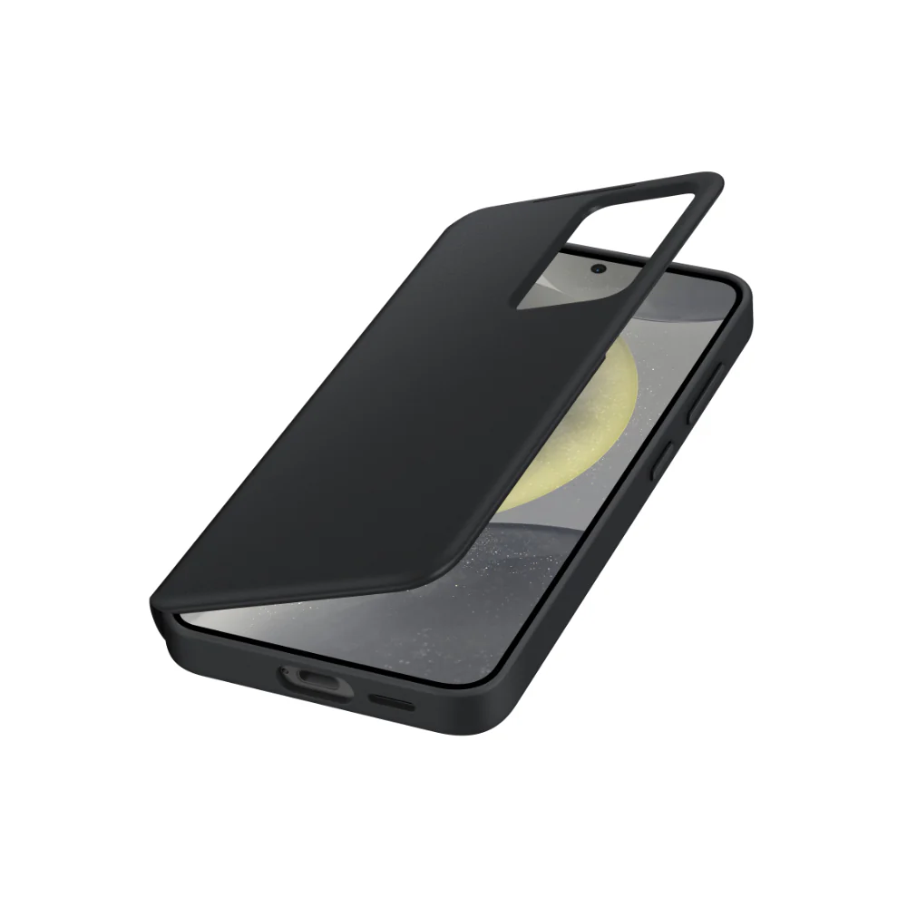 Smart View Wallet Case for Samsung Galaxy S24 Black - Image 4