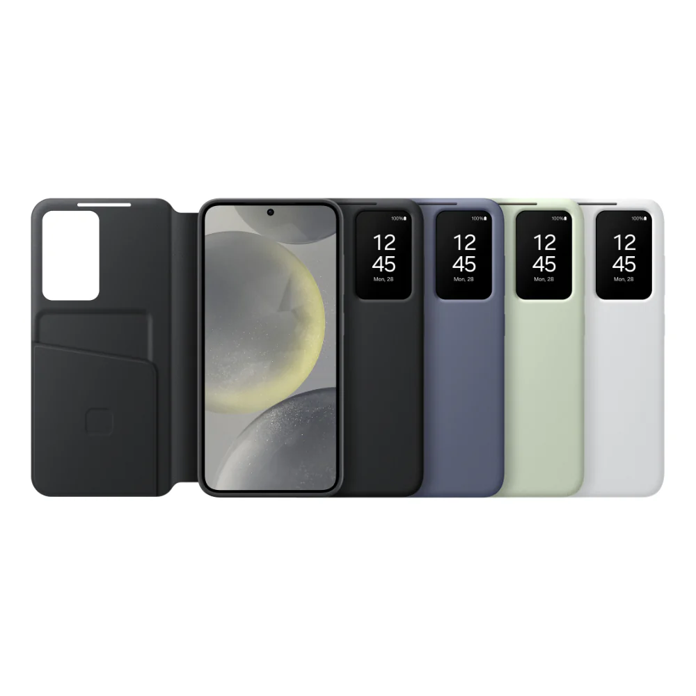 Smart View Wallet Case for Samsung Galaxy S24 Black - Image 7