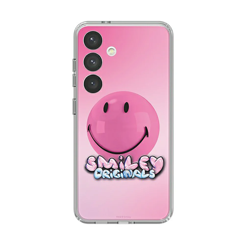 Samsung Smiley Pink Interactive Card for Galaxy S24 Pink