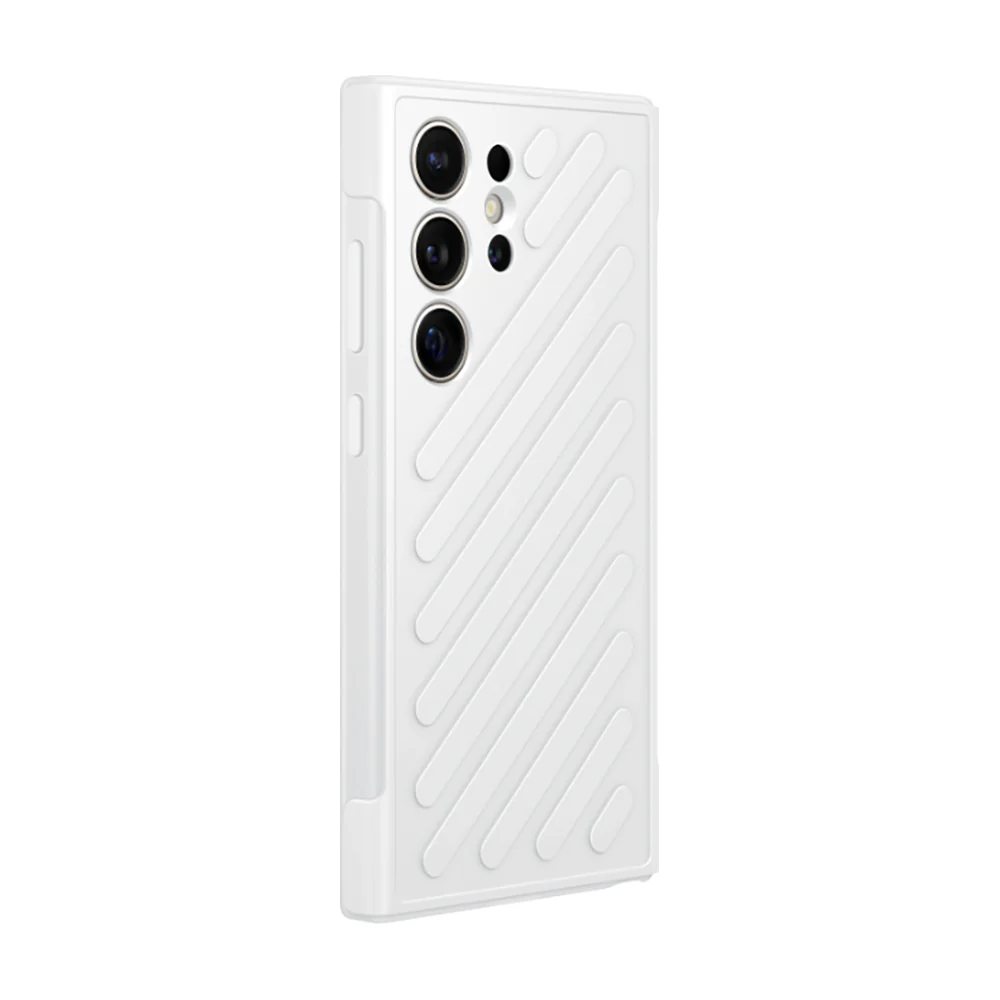 Shield Up Case Cover for Samsung Glaxy Galaxy S24 Ultra Light Grey - Image 5