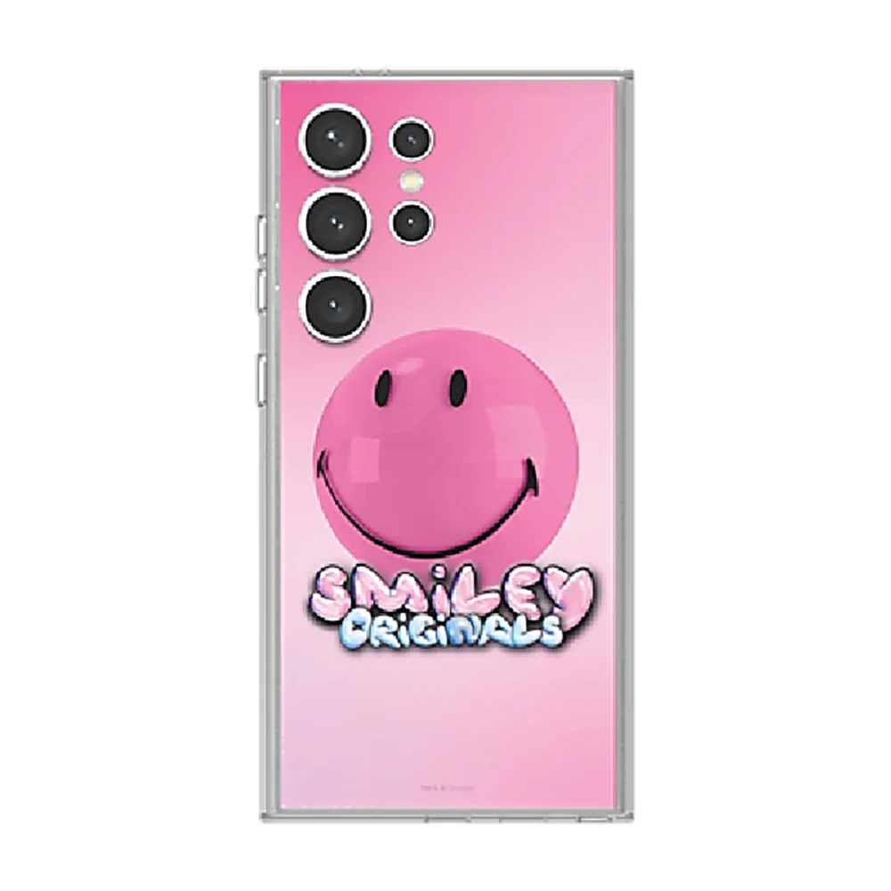Samsung Smiley Flipsuit Card for Galaxy S24 Ultra Pink - Image 3