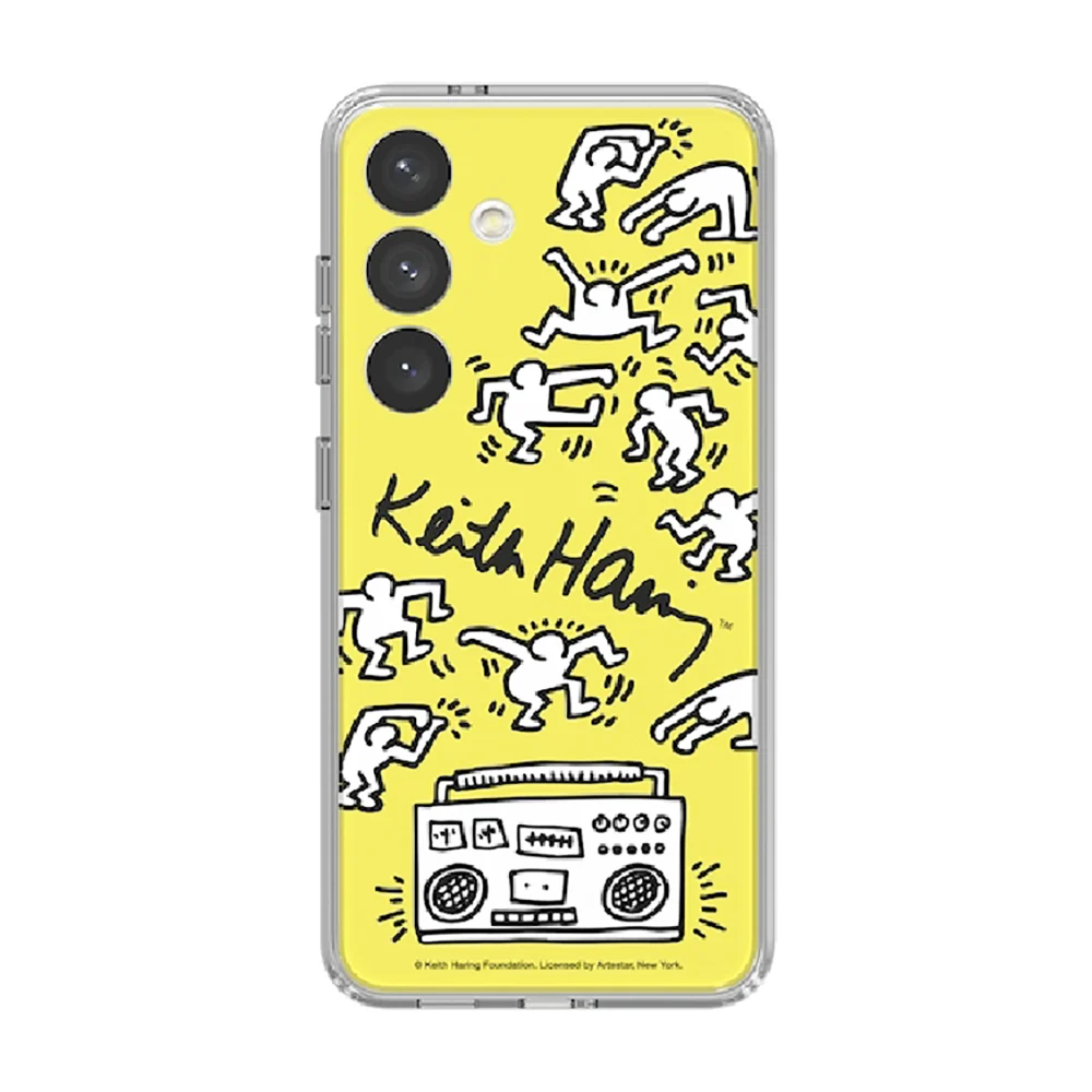 Samsung Keith Haring Dance Interactive Card for Galaxy S24 Yellow - Image 5