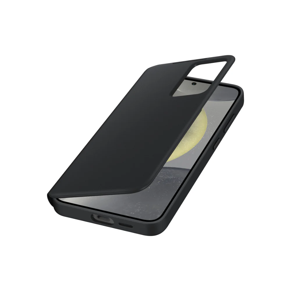 Smart View Wallet Case for Samsung Galaxy S24 Plus Black - Image 4