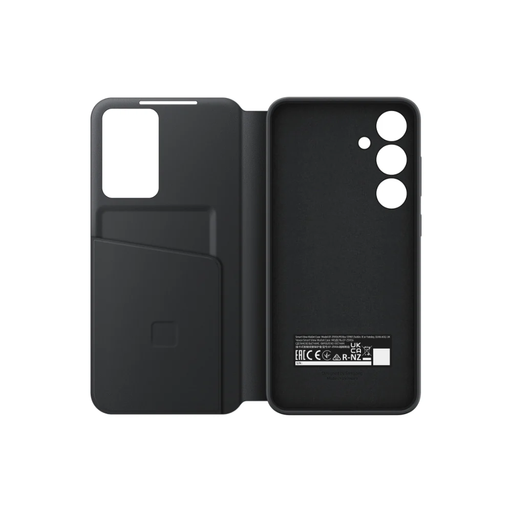 Smart View Wallet Case for Samsung Galaxy S24 Plus Black - Image 5