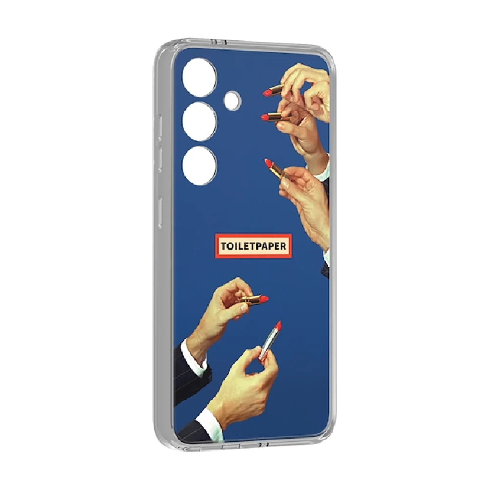 Samsung Toiletpaper Lipstick Interactive Card for Galaxy S24 Blue - Image 2