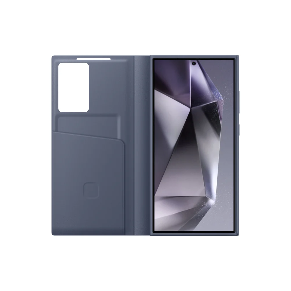 Smart View Wallet Case for Samsung Galaxy S24 Ultra Violet - Image 3
