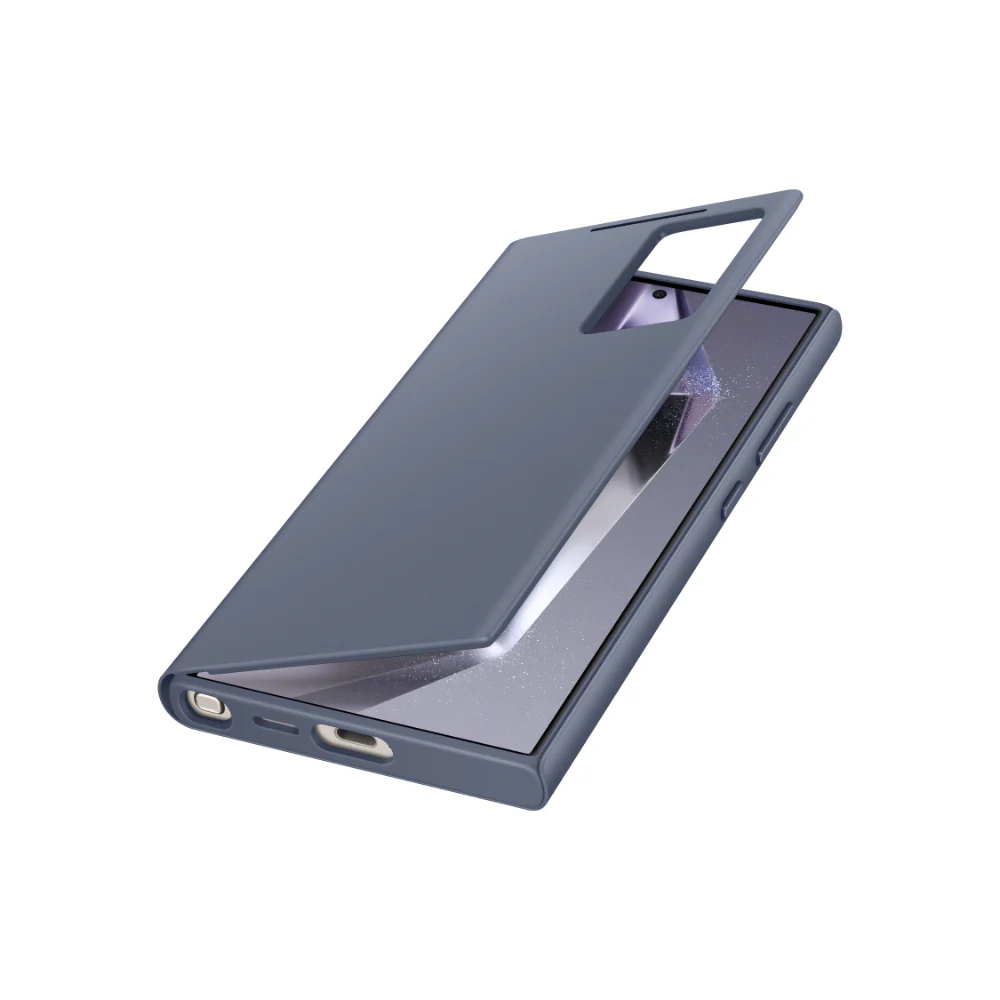 Smart View Wallet Case for Samsung Galaxy S24 Ultra Violet - Image 4