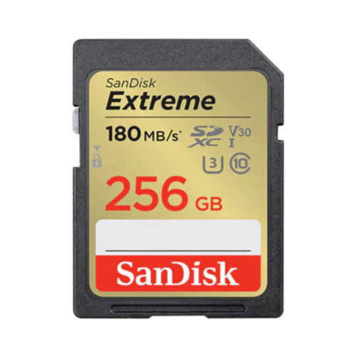 SanDisk Extreme SD UHS-I Card 256GB