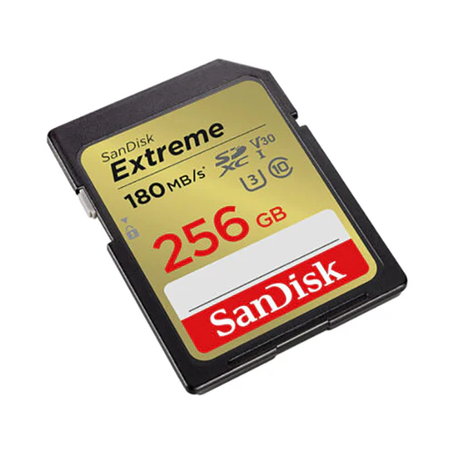 SanDisk Extreme SD UHS-I Card 256GB - Image 2