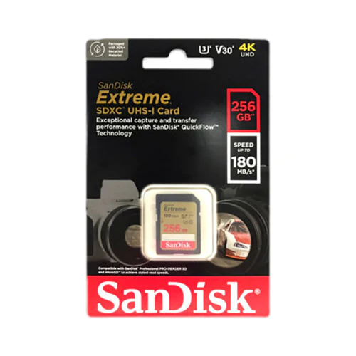 SanDisk Extreme SD UHS-I Card 256GB - Image 4
