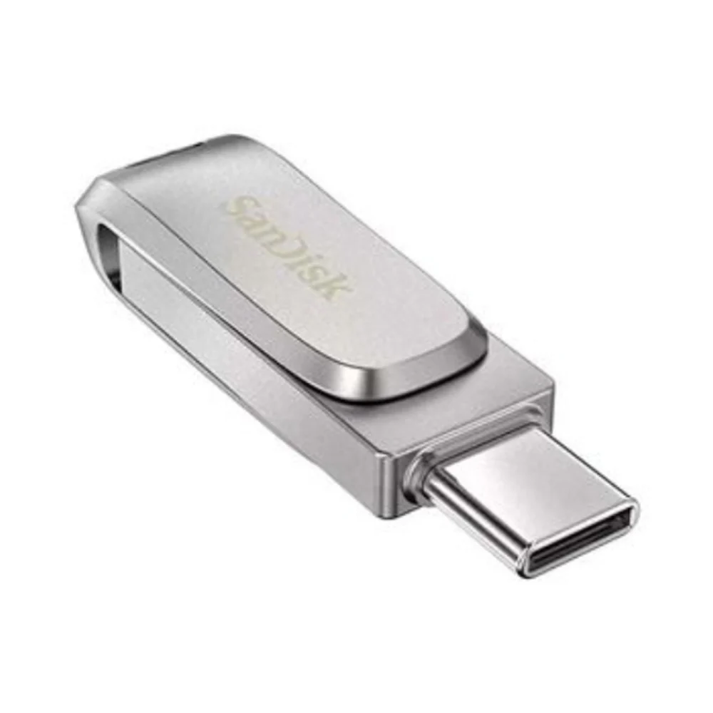 SanDisk Ultra Dual Drive Luxe USB Type-C Flash Drive 128GB, Silver - Image 3