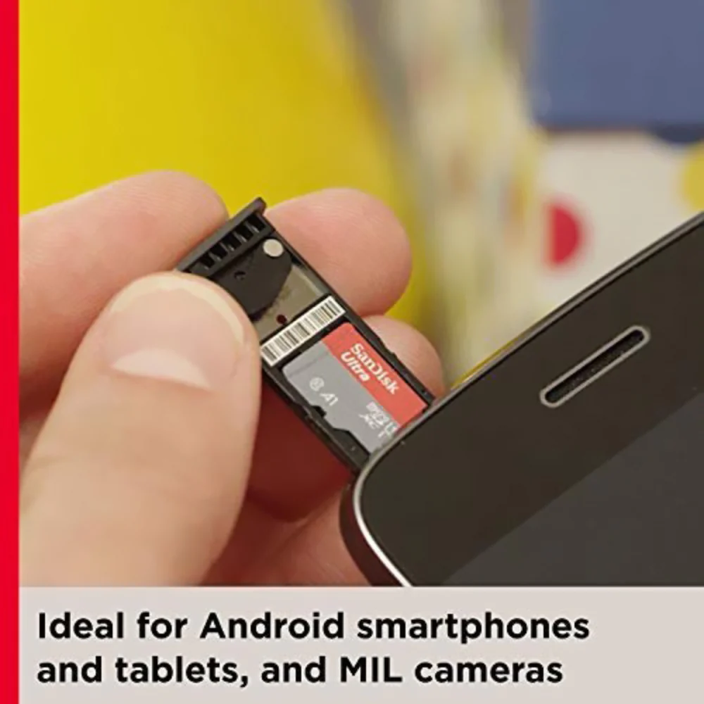 SanDisk Ultra UHS I MicroSD Card 128GB - Image 2