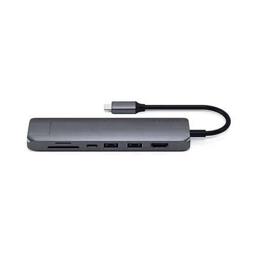 Satechi Type-C Slim Multi-Port Adapter With Ethernet Space Grey - Image 3