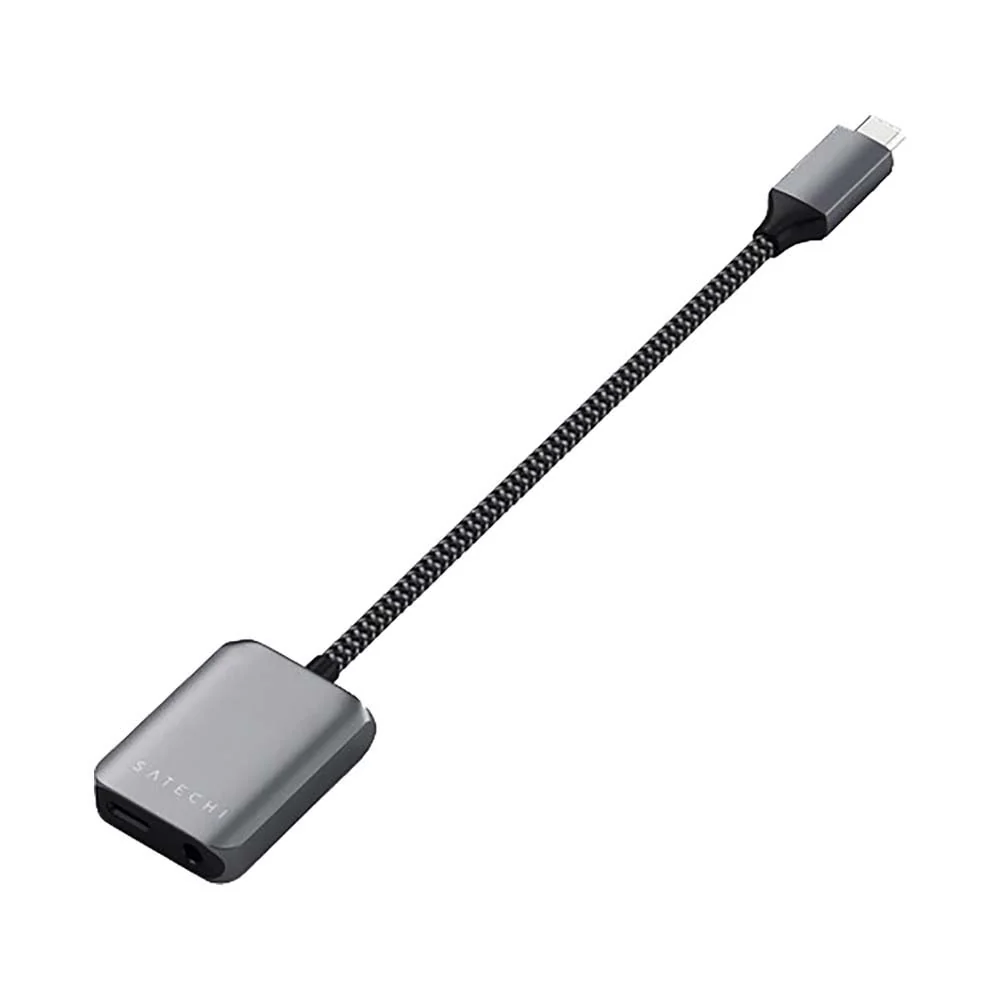 Satechi USB-C to Audio and Power Adapter Grey - Image 5