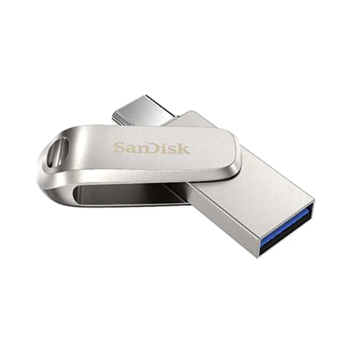 SanDisk Ultra Dual Luxe USB Type-C Flash Drive 64GB Silver - Image 3