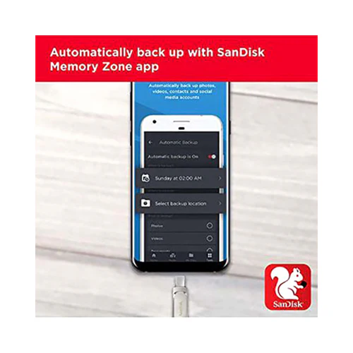 SanDisk Ultra Dual Luxe USB Type-C Flash Drive 64GB Silver - Image 6