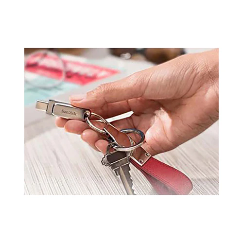 SanDisk Ultra Dual Luxe USB Type-C Flash Drive 64GB Silver - Image 7