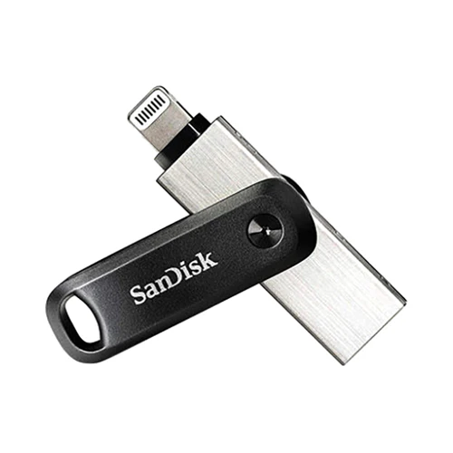 SanDisk iXpand Go  Flash Drive 256GB Silver