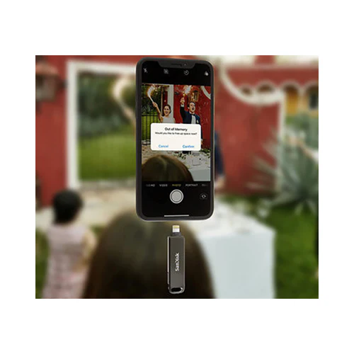 SanDisk iXpand Go  Flash Drive 256GB Silver - Image 6
