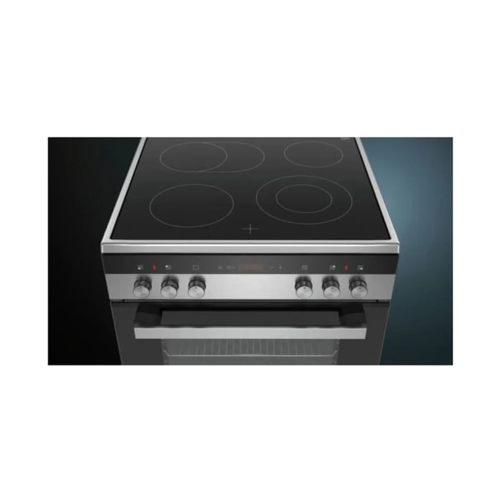 Siemens 4 Ceramic Hobs Electric Cooker 66L  HK9R3A250M - Image 3
