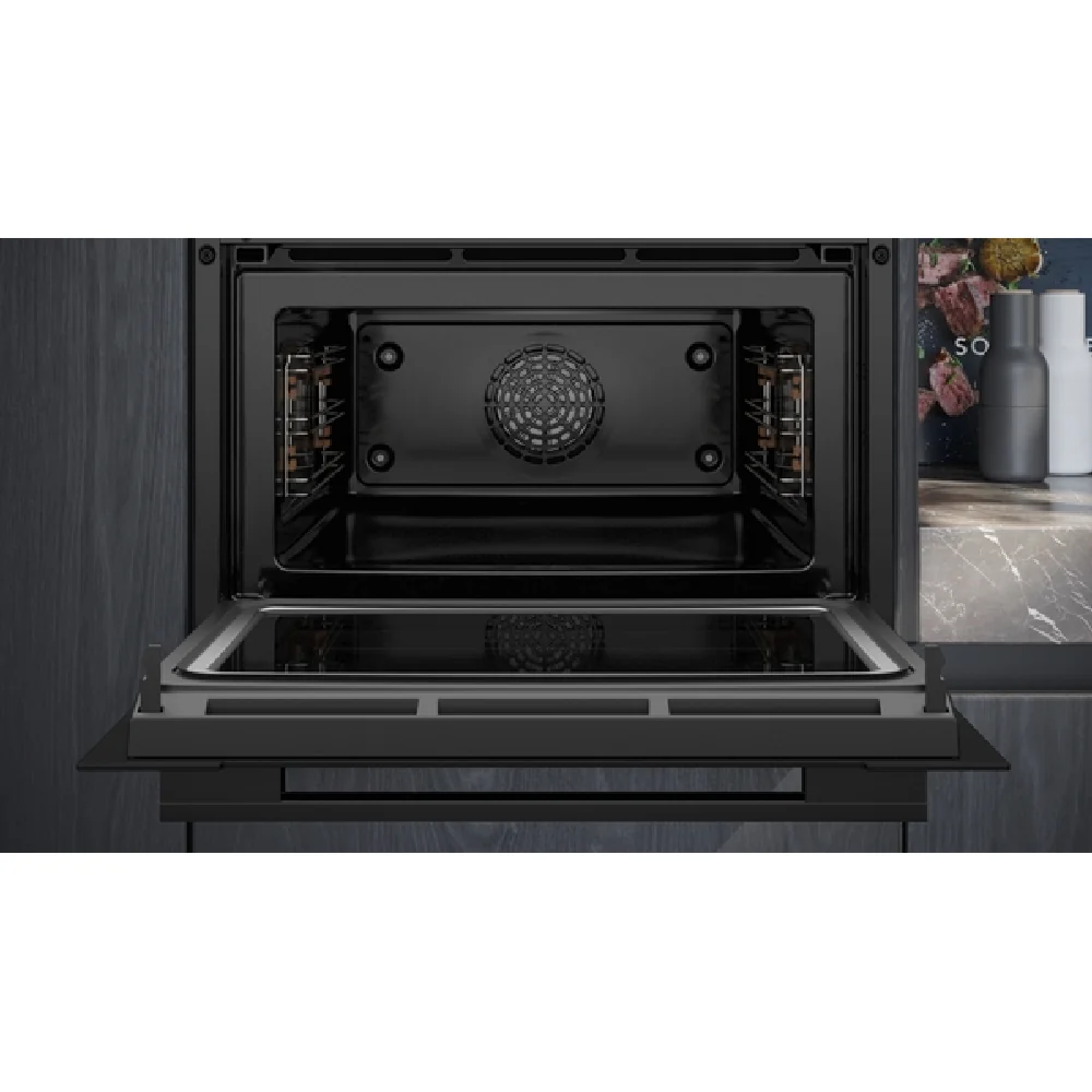 Siemens Built-In Compact Oven With Microwave Function 45L Black - Image 4