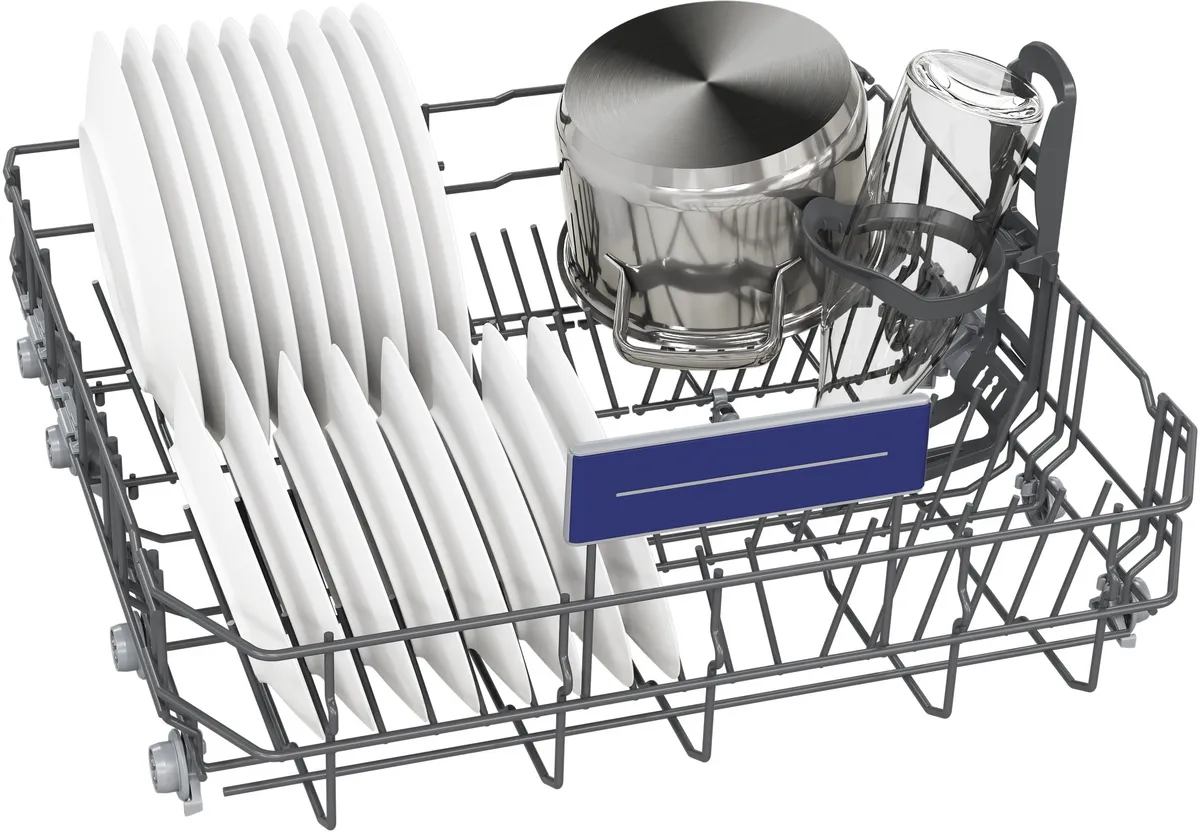 Siemens iQ300 Home Connect Dishwasher, 14 Place setting, Black Inox, SN23HC65MM - Image 7