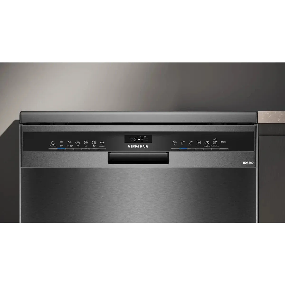 Siemens iQ300 14 Place Settings Freestanding Dishwasher, 60 cm, Wi-Fi, Black Inox, SN23HC25MM - Image 3