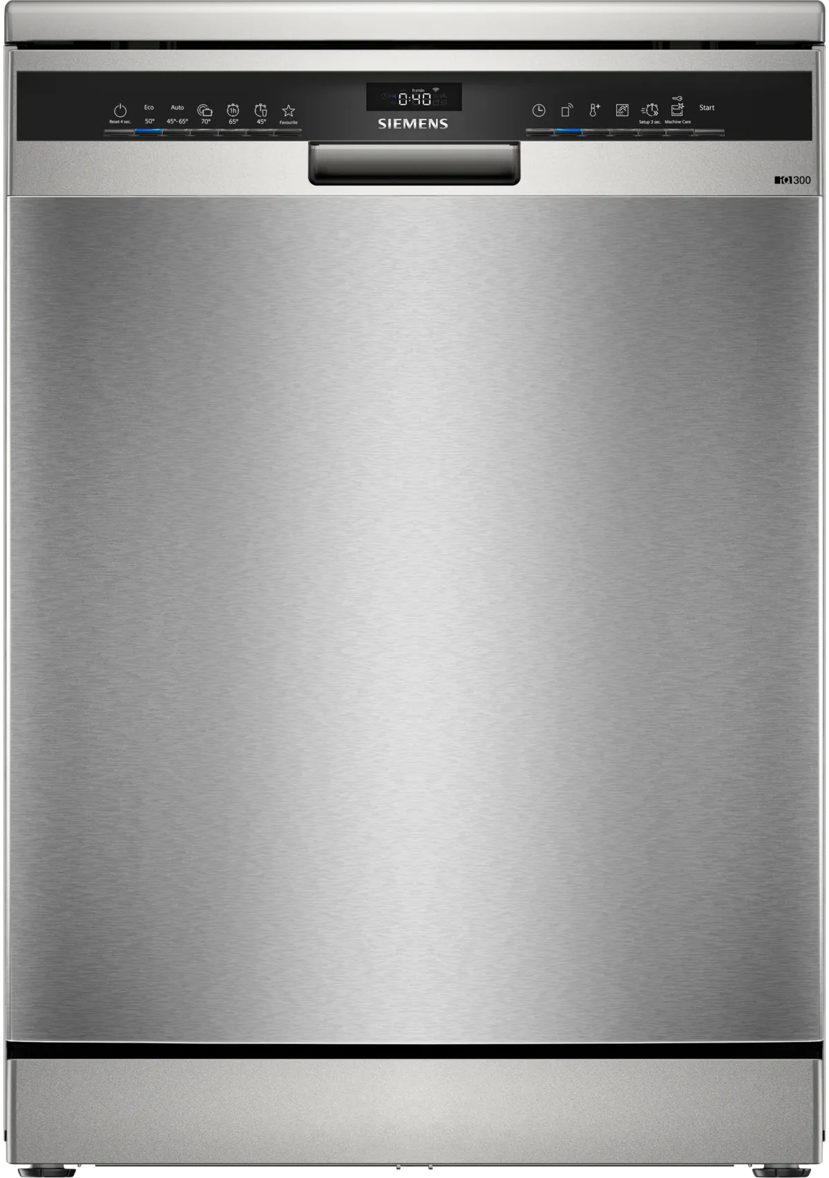 Siemens iQ300 Home Connect Dishwasher, 14 place setting, Brushed steel anti-fingerprint color SN23HI25MM