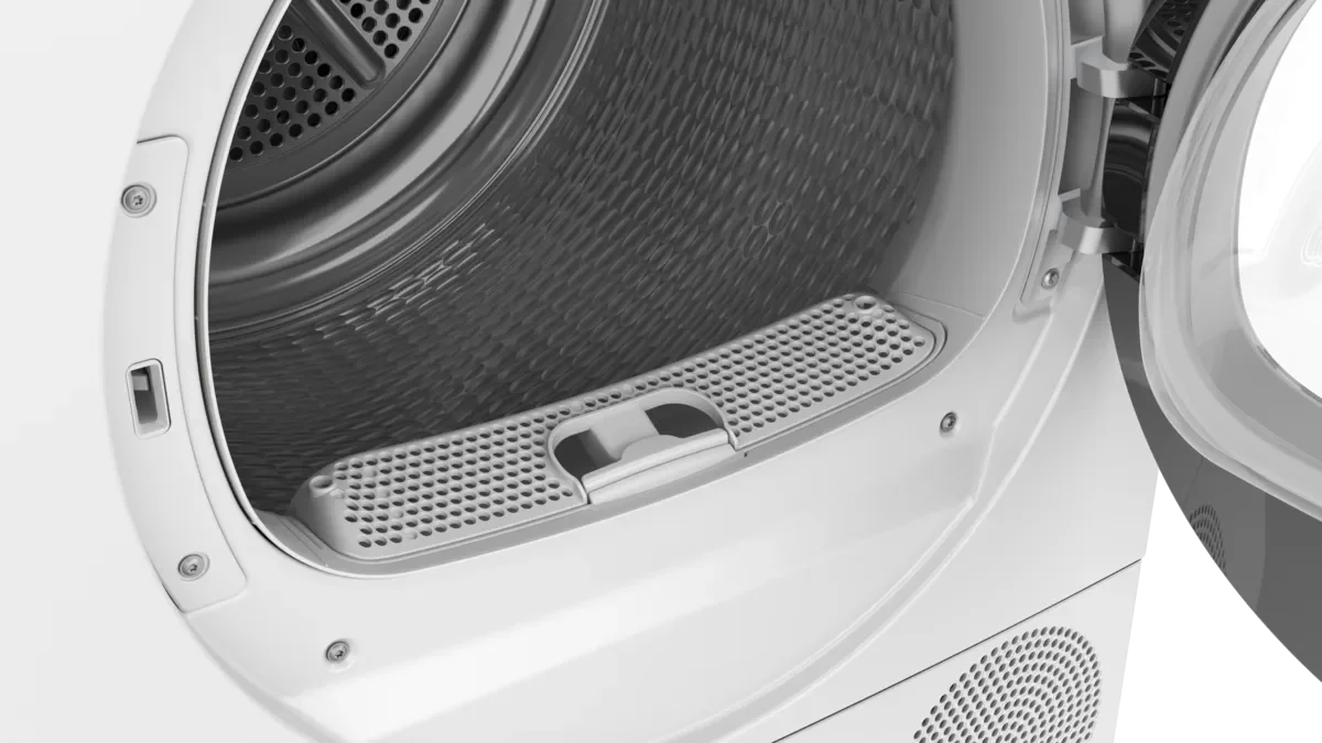 Siemens iQ300 Heat Pump Dryer, 8 Kg, White, WT45H213GC - Image 7
