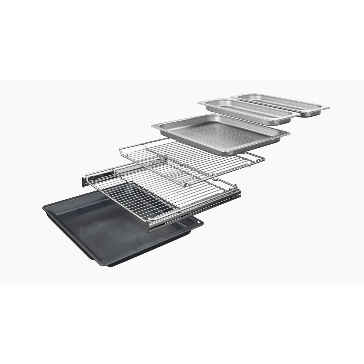 Siemens iQ700 Built-in Oven with Steam function, 60 x 60 cm, Wi-Fi, Black, HS958GED1B - Image 7