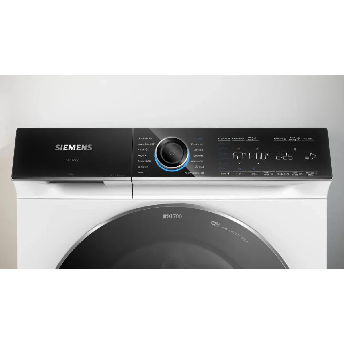 Siemens iQ700 Front Load Washing Machine, 9KG, 1400 RPM, White, WG44B2A0GC - Image 2