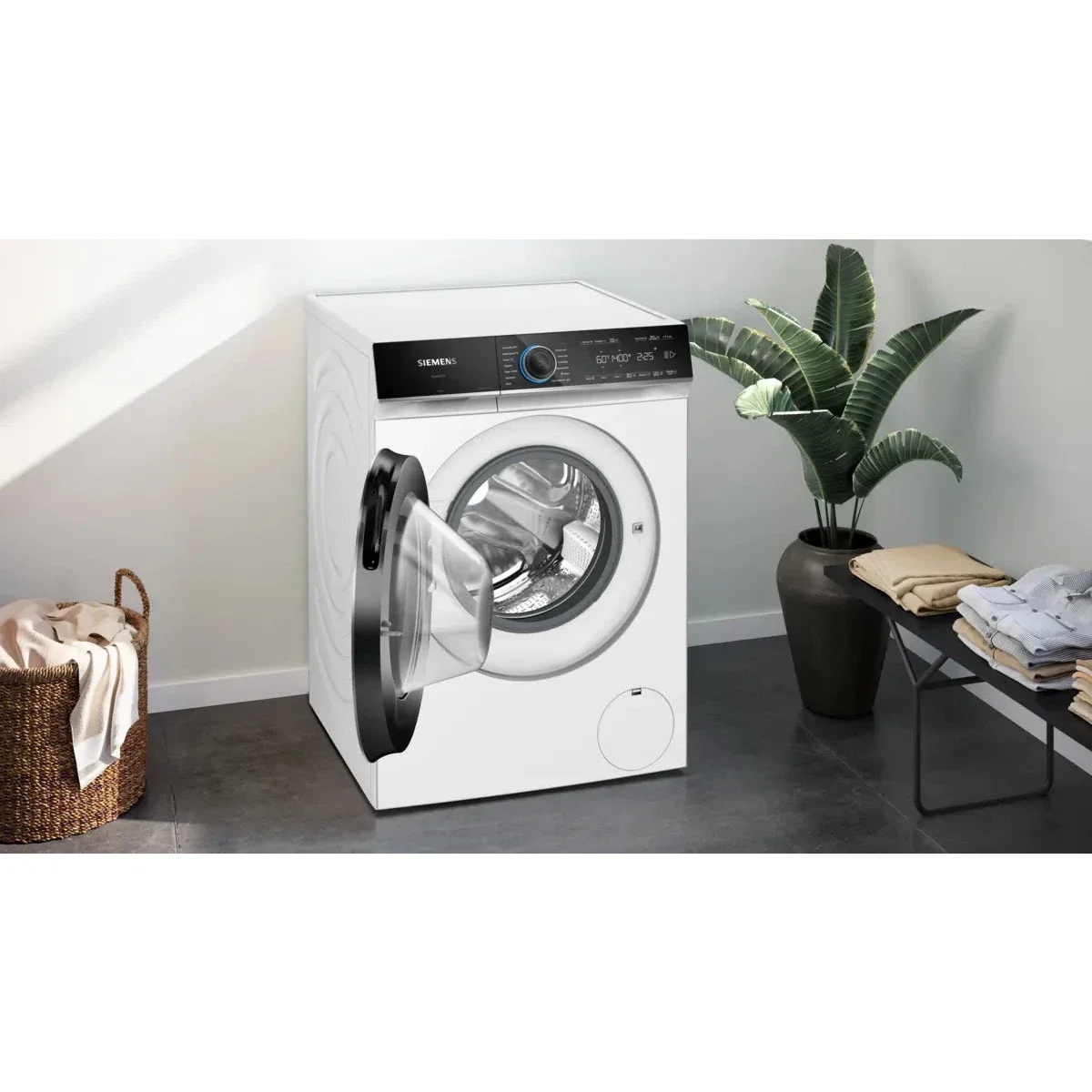 Siemens iQ700 Front Load Washing Machine, 9KG, 1400 RPM, White, WG44B2A0GC - Image 3