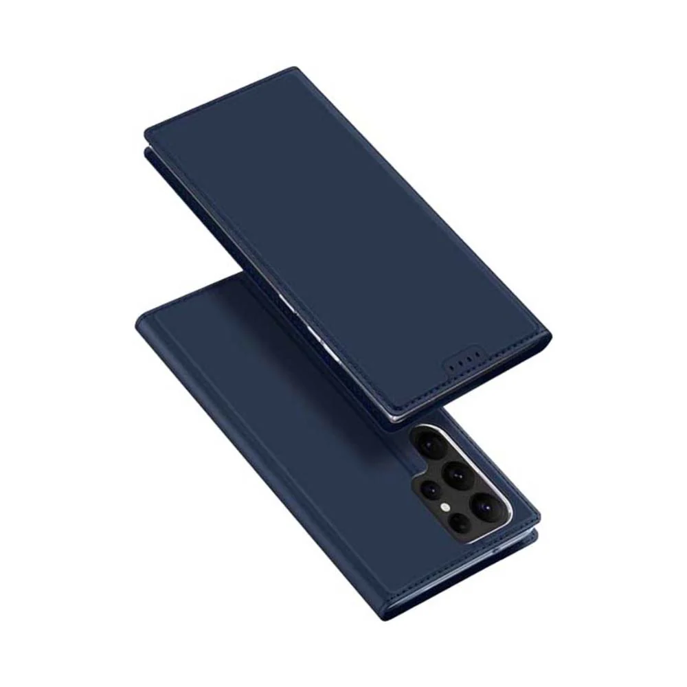 Dux Ducis Skin Pro Series Flip Cover for Samsung Galaxy S23 Ultra Blue