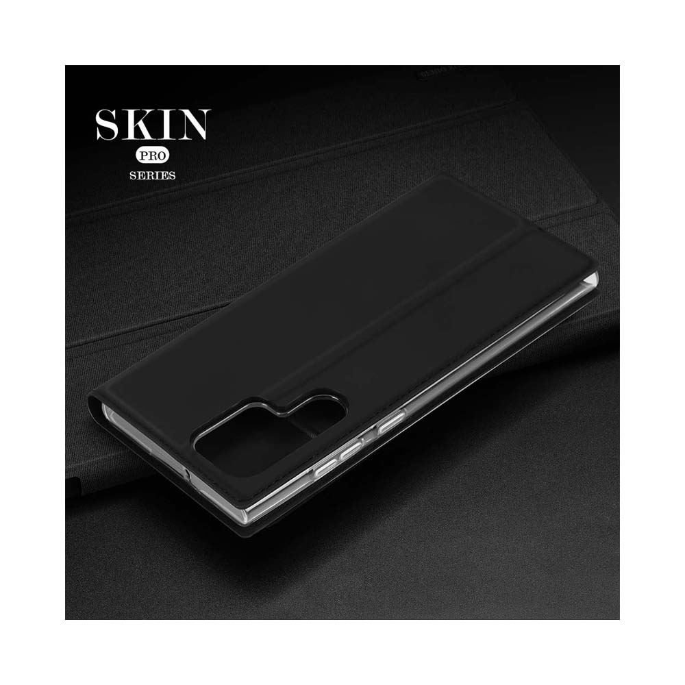 Dux Ducis Skin Pro Series Flip Cover for Samsung Galaxy S23 Ultra Blue - Image 7