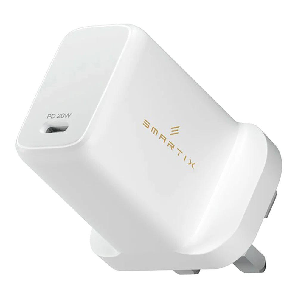 Smartix 20W Wall Adapter White - Image 2
