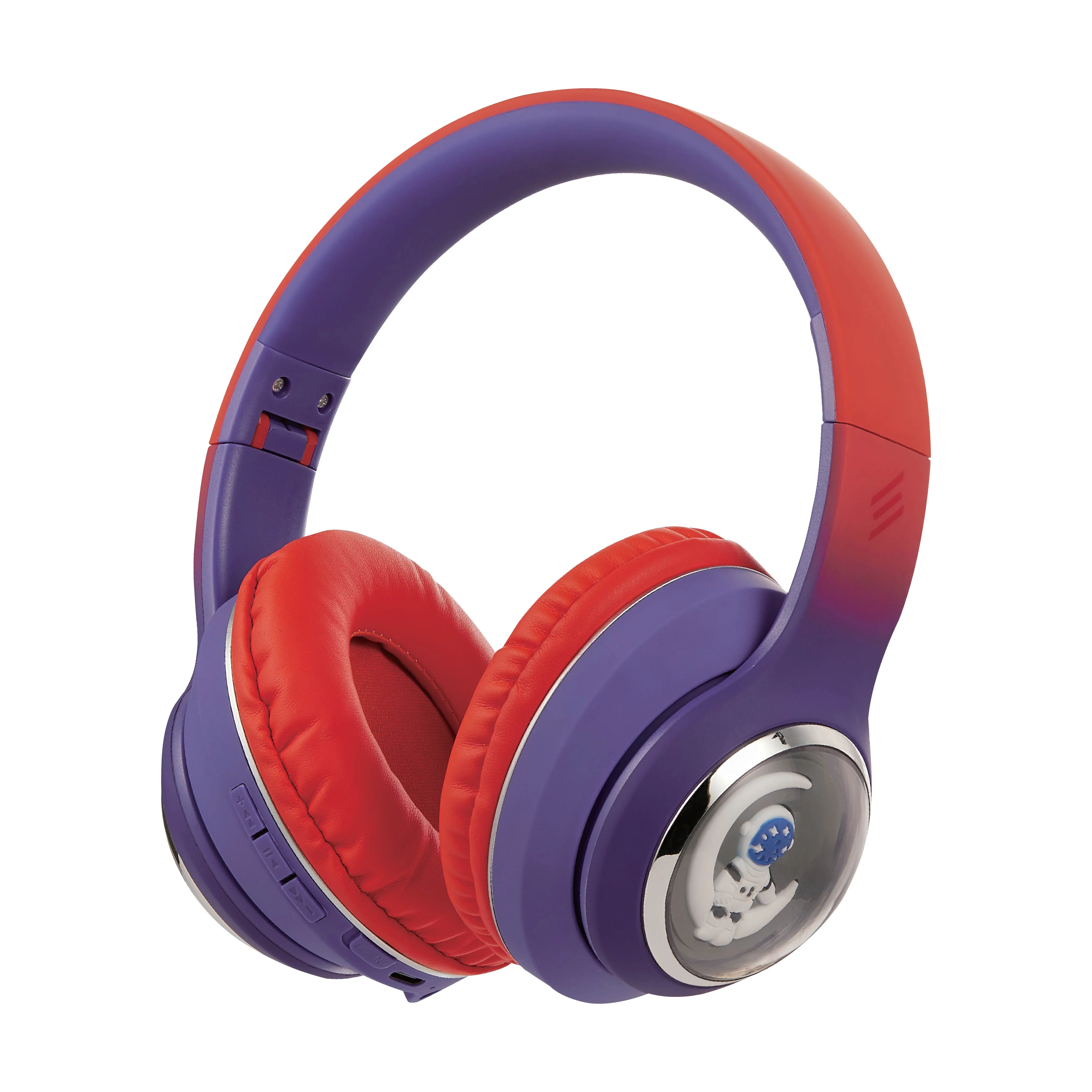 Smartix Immerse-X Junior Wireless Kids Headphone, Foldable Design, HD Voice Hands-Free Calling, Kids Safe Audio Technology, Boys