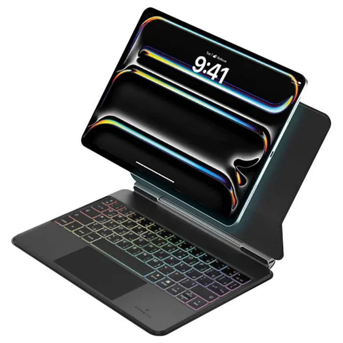 Smartix Magnetic Backlit KeyBoard with Trackpad for iPad Pro 13-inch M4 - Image 2