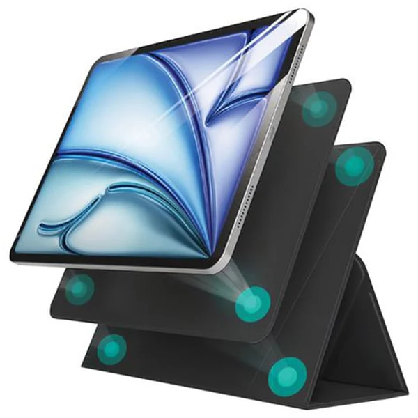 Smartix Magnetic VersaGrip Case iPad Air 13-inch M2, Black - Image 2