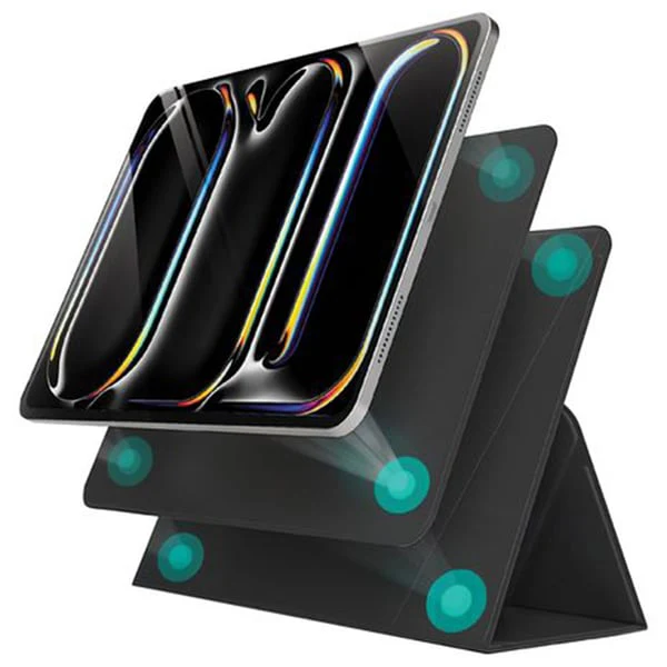 Smartix Magnetic VersaGrip Case iPad Pro 11-inch M4, Black - Image 4