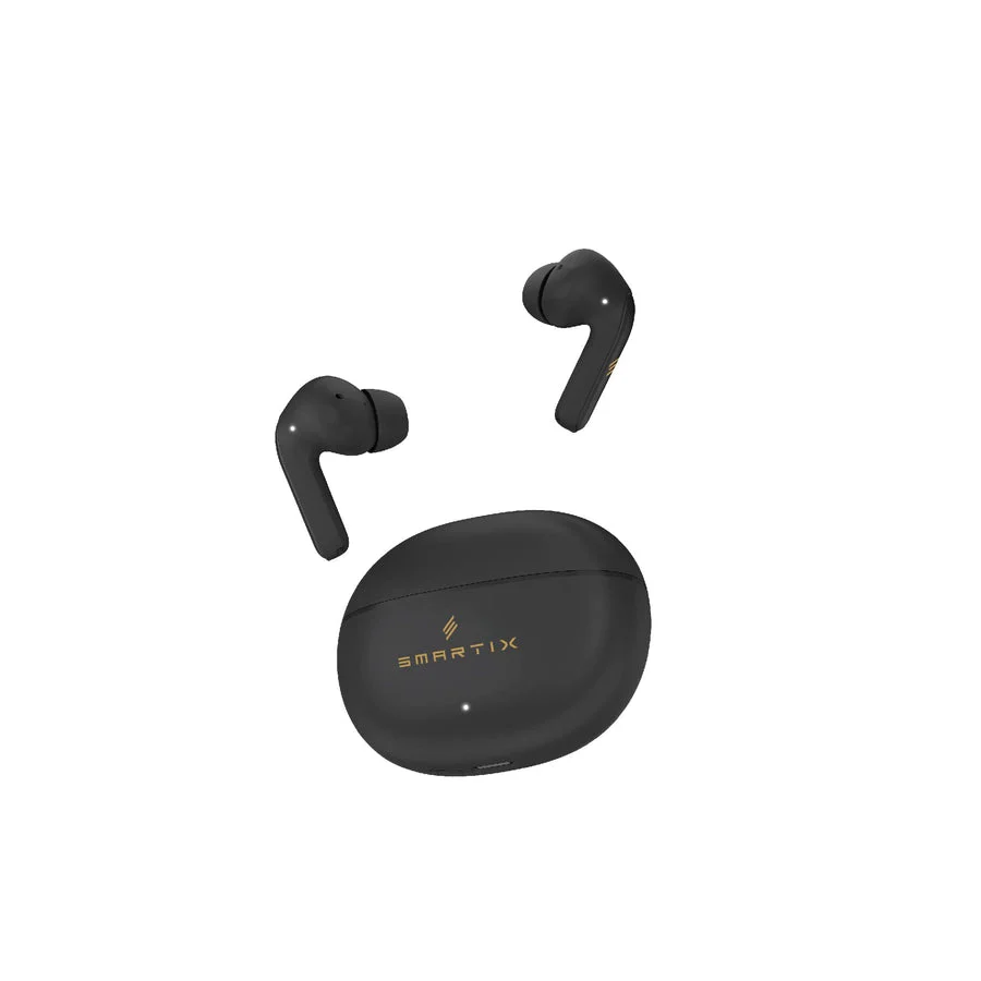 Smartix Premium ANC 1 Wireless Earbuds, Black - Image 3
