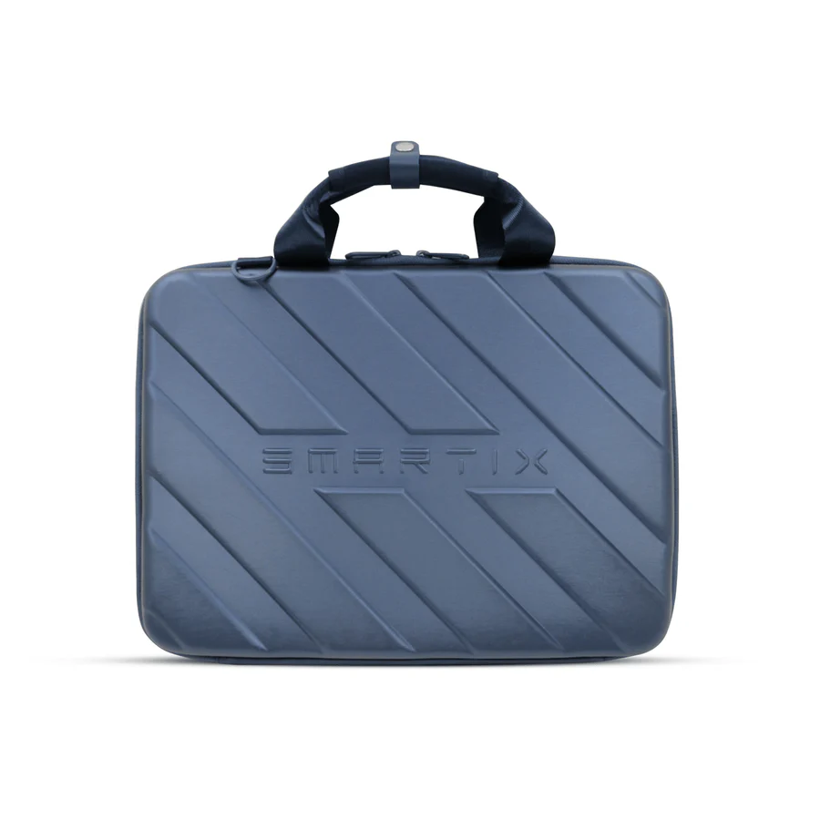 Smartix Premium Designer Laptop Bag Blue + Mouse